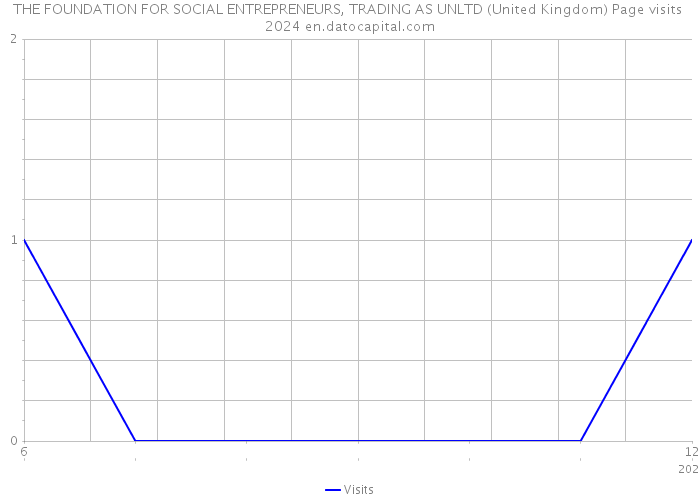 THE FOUNDATION FOR SOCIAL ENTREPRENEURS, TRADING AS UNLTD (United Kingdom) Page visits 2024 
