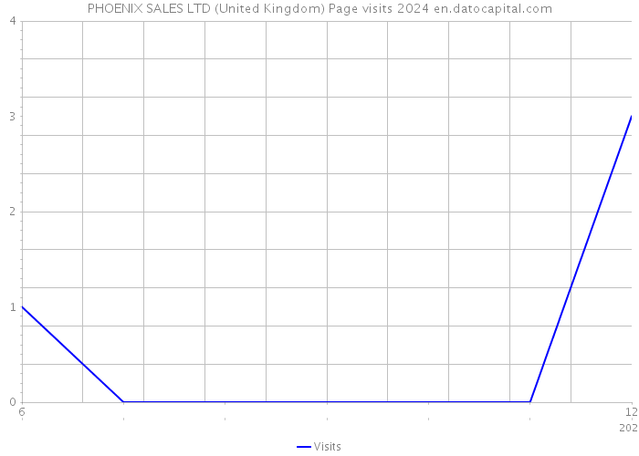 PHOENIX SALES LTD (United Kingdom) Page visits 2024 