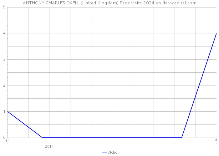 ANTHONY CHARLES OKELL (United Kingdom) Page visits 2024 