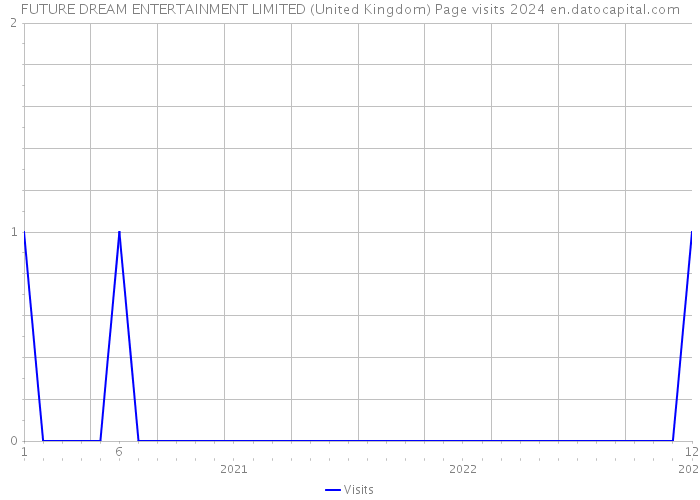 FUTURE DREAM ENTERTAINMENT LIMITED (United Kingdom) Page visits 2024 