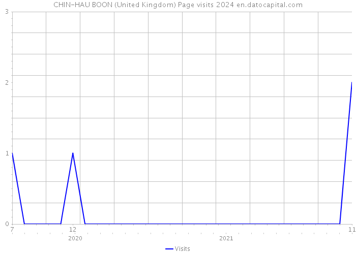 CHIN-HAU BOON (United Kingdom) Page visits 2024 