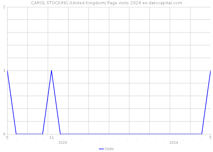 CAROL STOCKING (United Kingdom) Page visits 2024 
