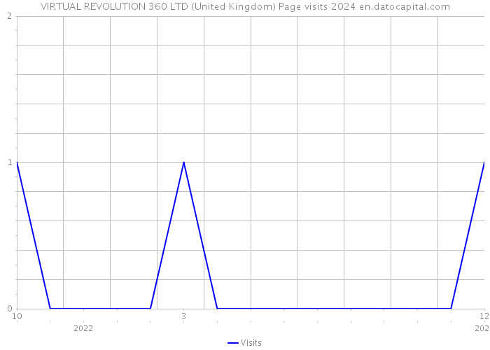 VIRTUAL REVOLUTION 360 LTD (United Kingdom) Page visits 2024 