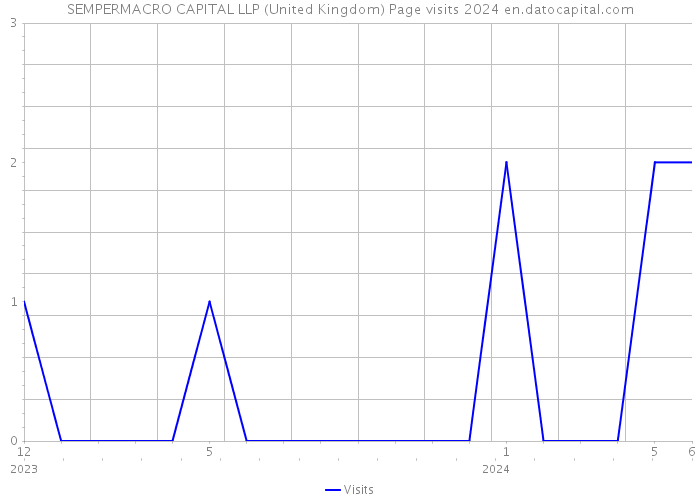 SEMPERMACRO CAPITAL LLP (United Kingdom) Page visits 2024 