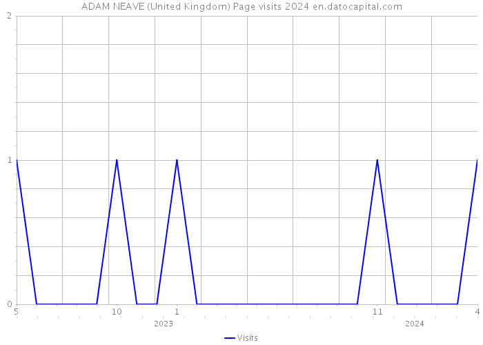 ADAM NEAVE (United Kingdom) Page visits 2024 