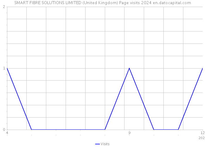SMART FIBRE SOLUTIONS LIMITED (United Kingdom) Page visits 2024 