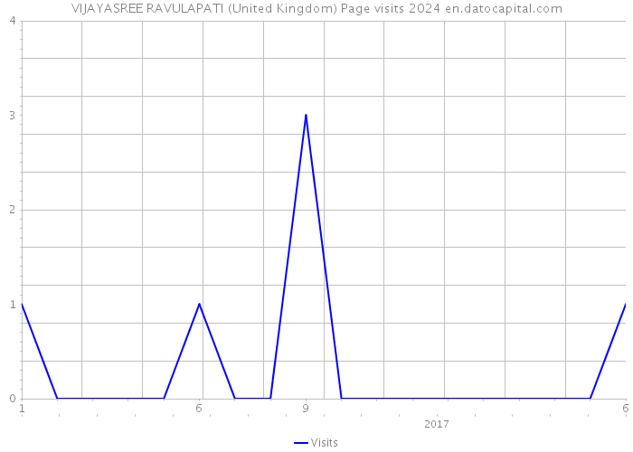 VIJAYASREE RAVULAPATI (United Kingdom) Page visits 2024 