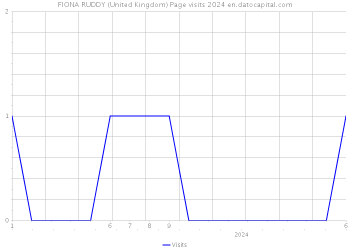 FIONA RUDDY (United Kingdom) Page visits 2024 
