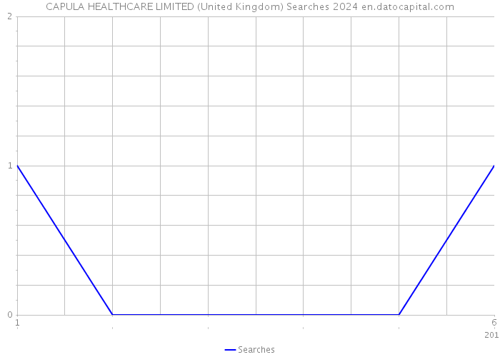 CAPULA HEALTHCARE LIMITED (United Kingdom) Searches 2024 