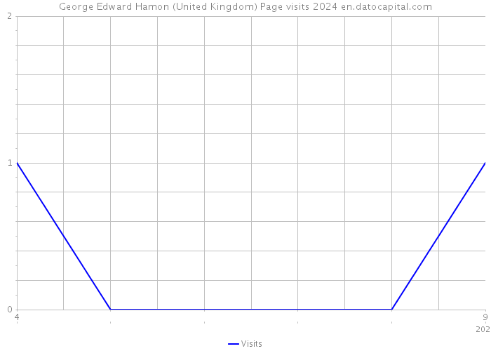 George Edward Hamon (United Kingdom) Page visits 2024 