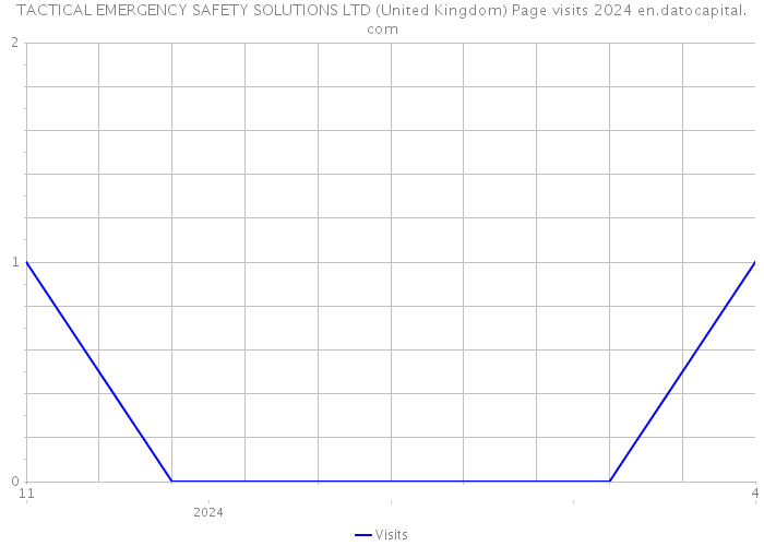 TACTICAL EMERGENCY SAFETY SOLUTIONS LTD (United Kingdom) Page visits 2024 