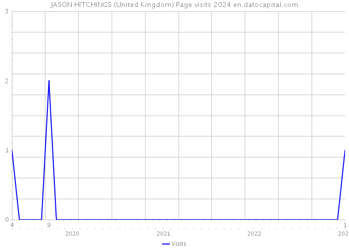 JASON HITCHINGS (United Kingdom) Page visits 2024 