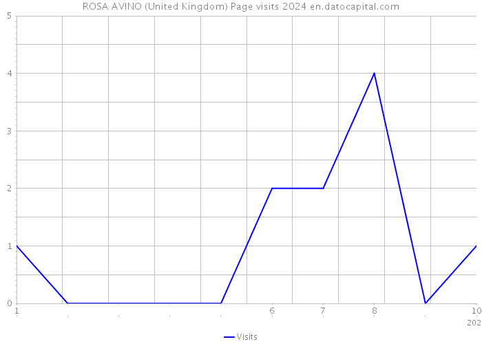ROSA AVINO (United Kingdom) Page visits 2024 