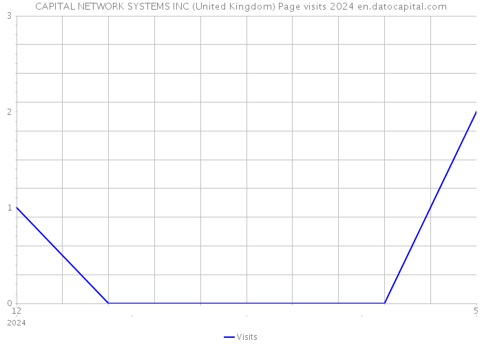 CAPITAL NETWORK SYSTEMS INC (United Kingdom) Page visits 2024 