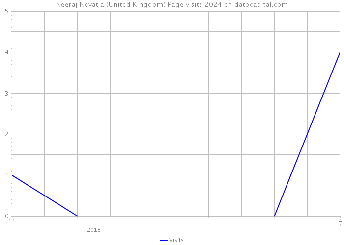 Neeraj Nevatia (United Kingdom) Page visits 2024 