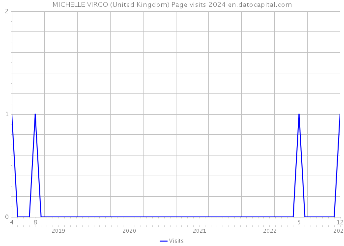 MICHELLE VIRGO (United Kingdom) Page visits 2024 