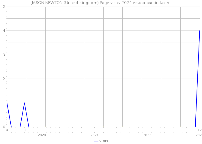 JASON NEWTON (United Kingdom) Page visits 2024 