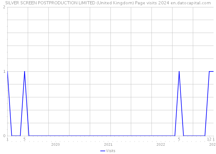 SILVER SCREEN POSTPRODUCTION LIMITED (United Kingdom) Page visits 2024 