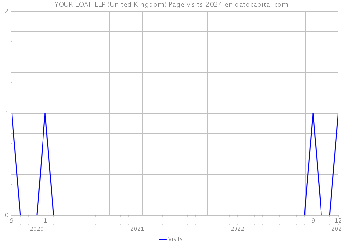YOUR LOAF LLP (United Kingdom) Page visits 2024 