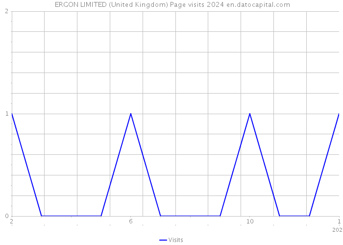 +ERGON LIMITED (United Kingdom) Page visits 2024 