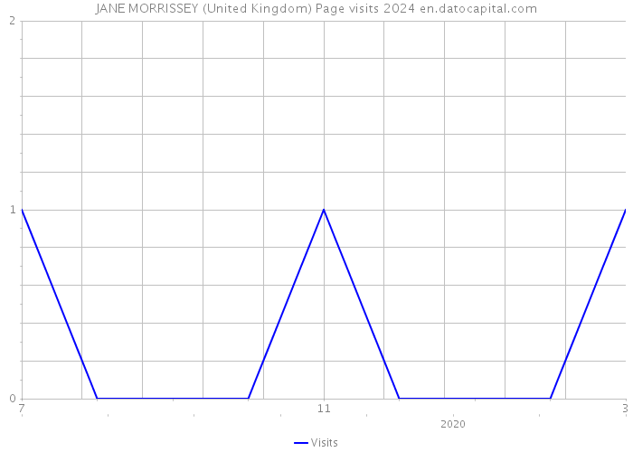 JANE MORRISSEY (United Kingdom) Page visits 2024 