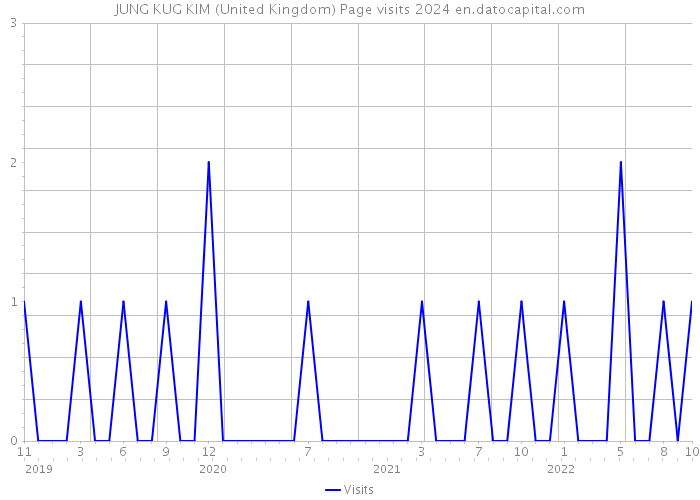 JUNG KUG KIM (United Kingdom) Page visits 2024 