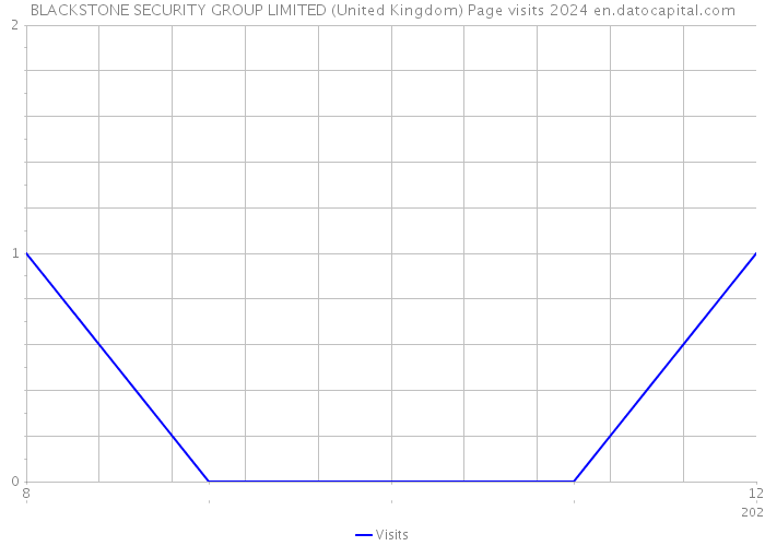 BLACKSTONE SECURITY GROUP LIMITED (United Kingdom) Page visits 2024 
