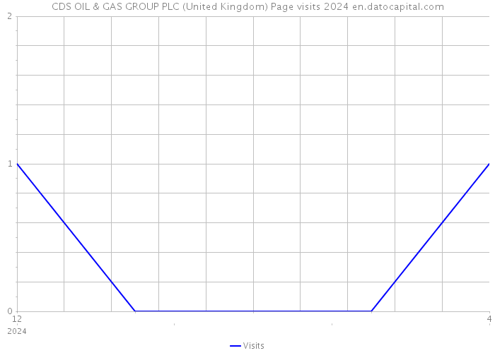 CDS OIL & GAS GROUP PLC (United Kingdom) Page visits 2024 