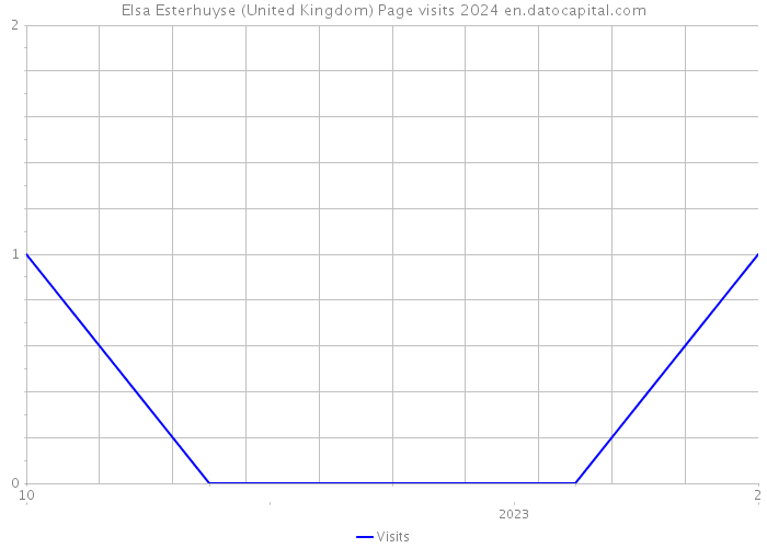 Elsa Esterhuyse (United Kingdom) Page visits 2024 