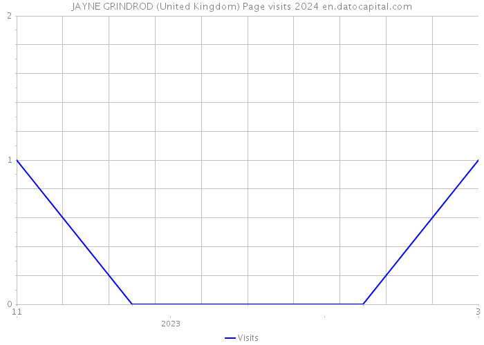 JAYNE GRINDROD (United Kingdom) Page visits 2024 