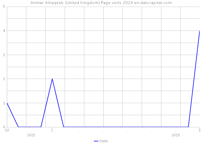 Anmar Alnaqeeb (United Kingdom) Page visits 2024 