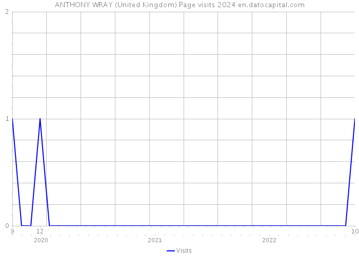 ANTHONY WRAY (United Kingdom) Page visits 2024 