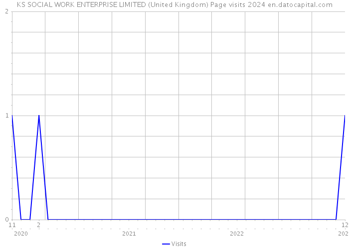 KS SOCIAL WORK ENTERPRISE LIMITED (United Kingdom) Page visits 2024 