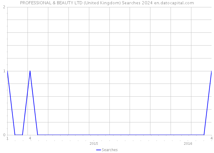 PROFESSIONAL & BEAUTY LTD (United Kingdom) Searches 2024 