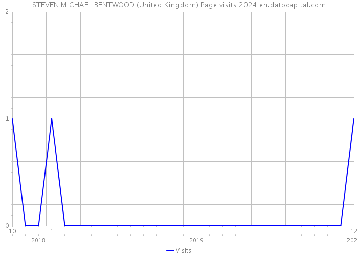 STEVEN MICHAEL BENTWOOD (United Kingdom) Page visits 2024 