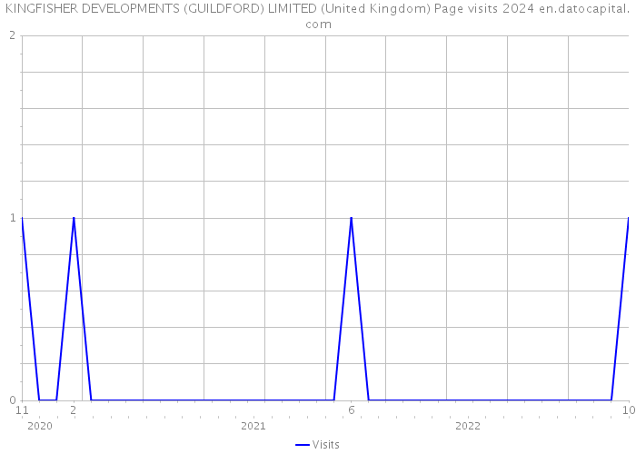 KINGFISHER DEVELOPMENTS (GUILDFORD) LIMITED (United Kingdom) Page visits 2024 