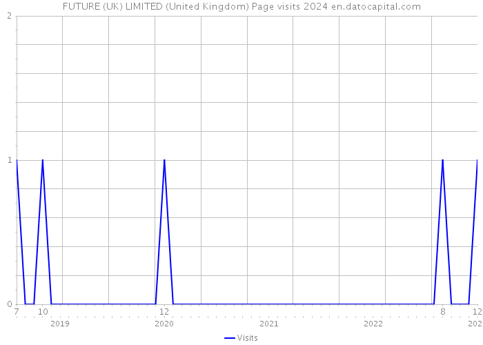 FUTURE (UK) LIMITED (United Kingdom) Page visits 2024 