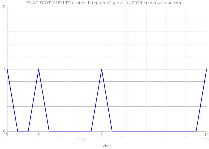 SNAG SCOTLAND LTD (United Kingdom) Page visits 2024 