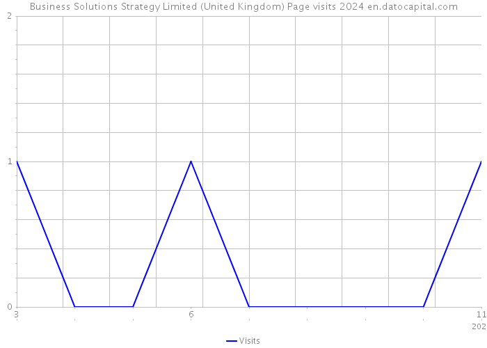 Business Solutions Strategy Limited (United Kingdom) Page visits 2024 
