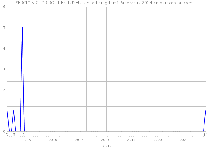SERGIO VICTOR ROTTIER TUNEU (United Kingdom) Page visits 2024 