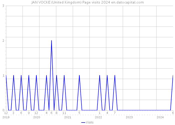 JAN VOCKE (United Kingdom) Page visits 2024 