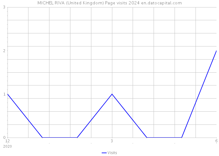 MICHEL RIVA (United Kingdom) Page visits 2024 