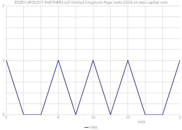 ESSEX UROLOGY PARTNERS LLP (United Kingdom) Page visits 2024 