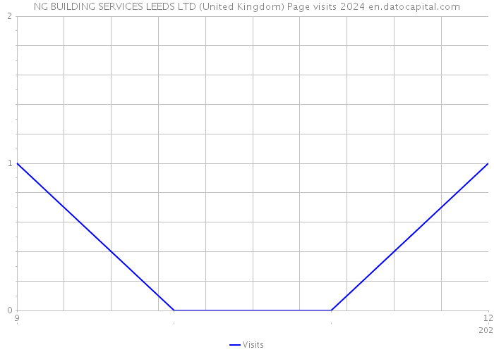 NG BUILDING SERVICES LEEDS LTD (United Kingdom) Page visits 2024 