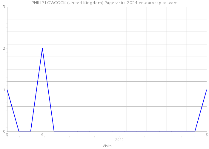 PHILIP LOWCOCK (United Kingdom) Page visits 2024 