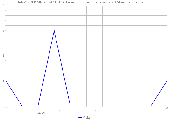 HARMINDER SINGH SANDHU (United Kingdom) Page visits 2024 