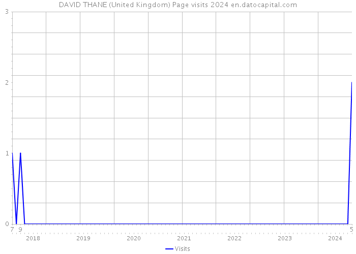 DAVID THANE (United Kingdom) Page visits 2024 