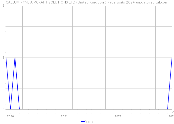 CALLUM PYNE AIRCRAFT SOLUTIONS LTD (United Kingdom) Page visits 2024 