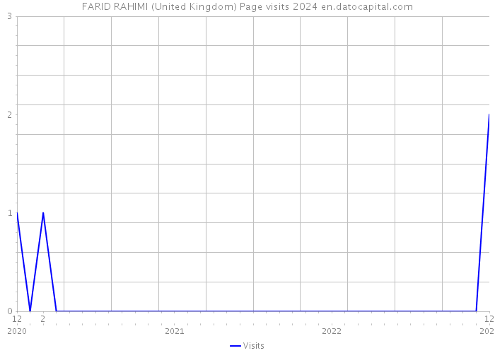 FARID RAHIMI (United Kingdom) Page visits 2024 
