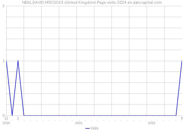 NEAL DAVID HISCOCKS (United Kingdom) Page visits 2024 